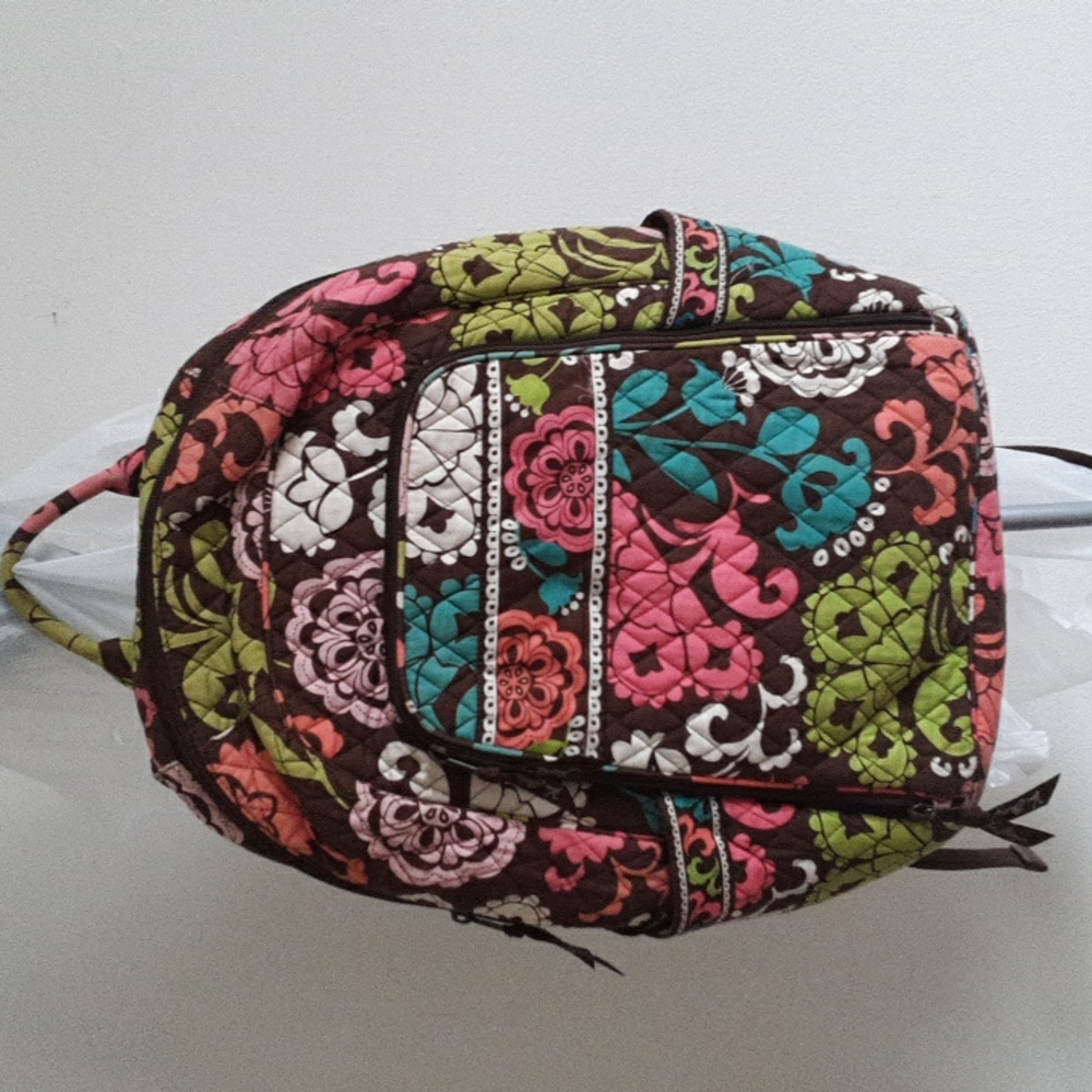 Vera Bradley X-Large Computer Backback Briefcaee - image 1